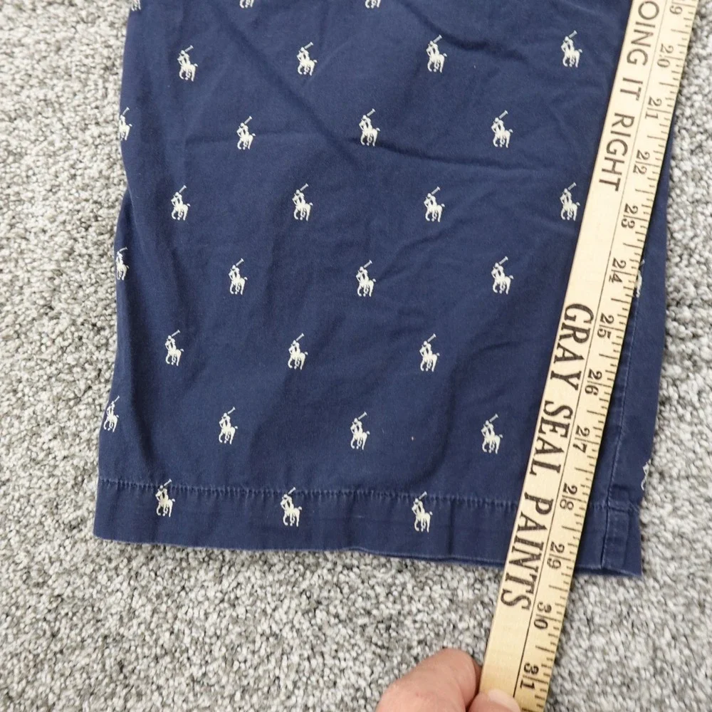VTG Polo Ralph‎ Lauren Pant Mens XL Blue Pony Pull On Sleepwear Pajama Bottoms